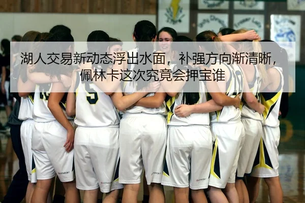湖人交易新动态浮出水面，补强方向渐清晰，佩林卡这次究竟会押宝谁（kaiyun）